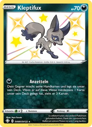 Kleptifux Nr. SV081 – Glänzendes Schicksal Glitzer-Tresor