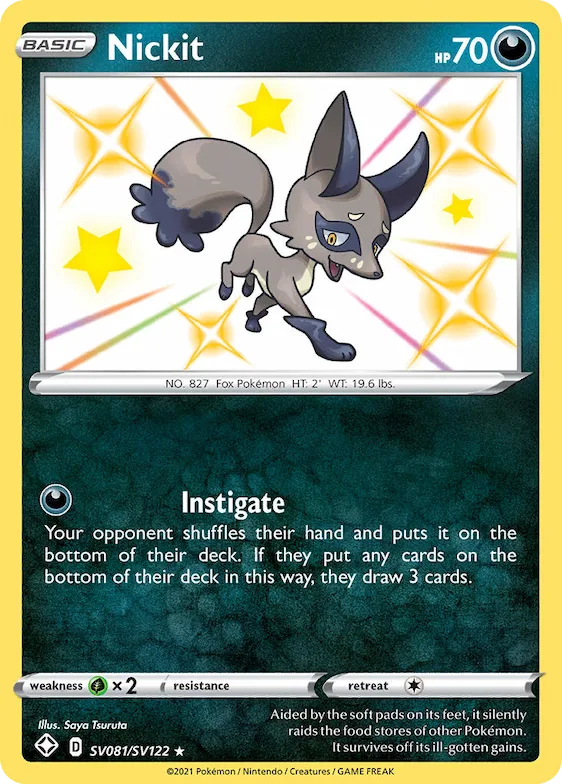 Nickit #SV081 – Shining Fates Shiny Vault