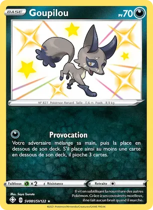 Goupilou n° SV081 – Destinées Radieuses Coffre Étincelant