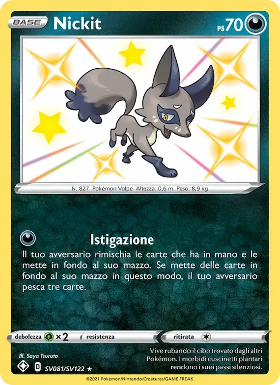 Nickit SV081 – Destino Splendente Tesoro Lucente