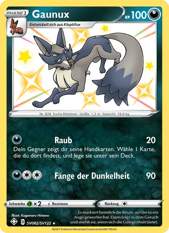 Gaunux SV082 – Glänzendes Schicksal Glitzer-Tresor