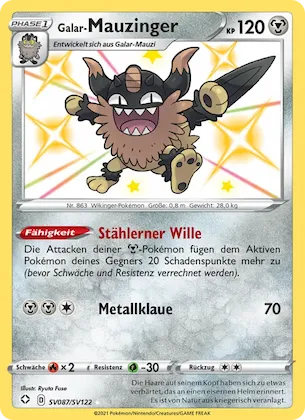 Galar-Mauzinger Nr. SV087 – Glänzendes Schicksal Glitzer-Tresor