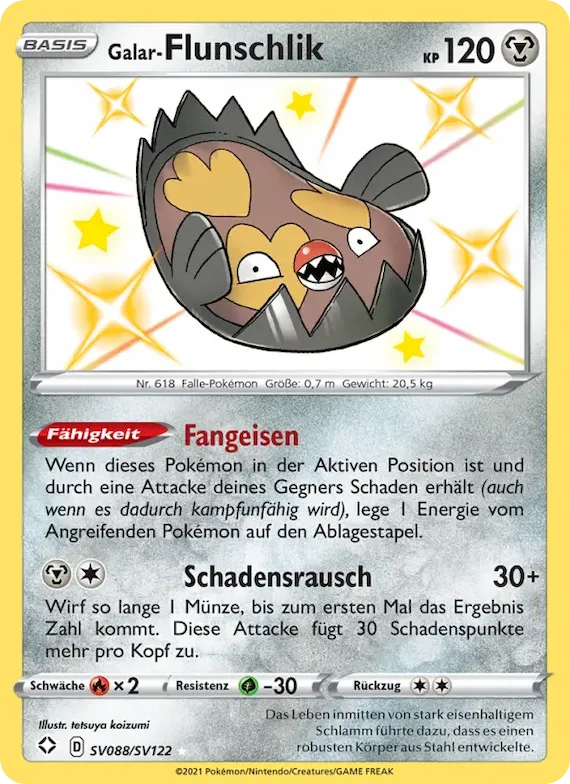 Galar-Flunschlik SV088 – Glänzendes Schicksal Glitzer-Tresor