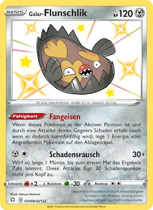Galar-Flunschlik Nr. SV088 – Glänzendes Schicksal Glitzer-Tresor