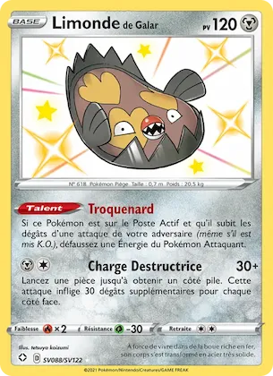 Limonde de Galar n° SV088 – Destinées Radieuses Coffre Étincelant