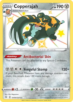 Copperajah #SV091 – Shining Fates Shiny Vault