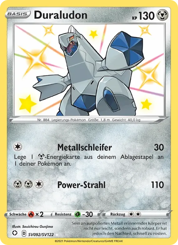 Duraludon SV092 – Glänzendes Schicksal Glitzer-Tresor