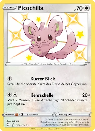 Picochilla Nr. SV093 – Glänzendes Schicksal Glitzer-Tresor
