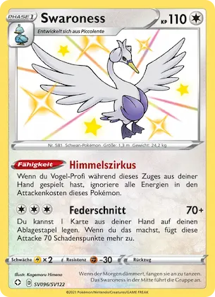 Swaroness Nr. SV096 – Glänzendes Schicksal Glitzer-Tresor