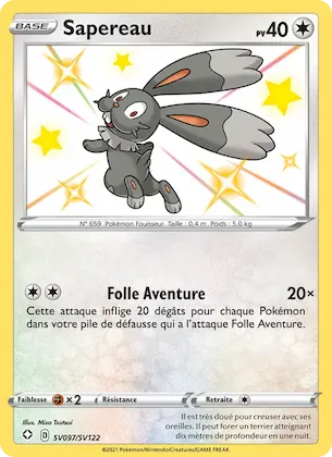 Sapereau n° SV097 – Destinées Radieuses Coffre Étincelant