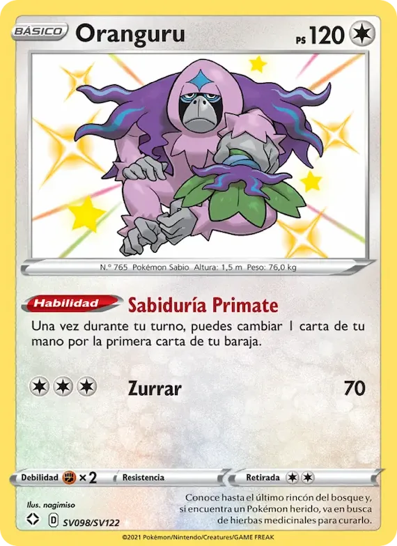 Oranguru SV098 – Destinos Brillantes Tesoro Brillante