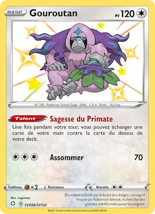 Gouroutan n° SV098 – Destinées Radieuses Coffre Étincelant