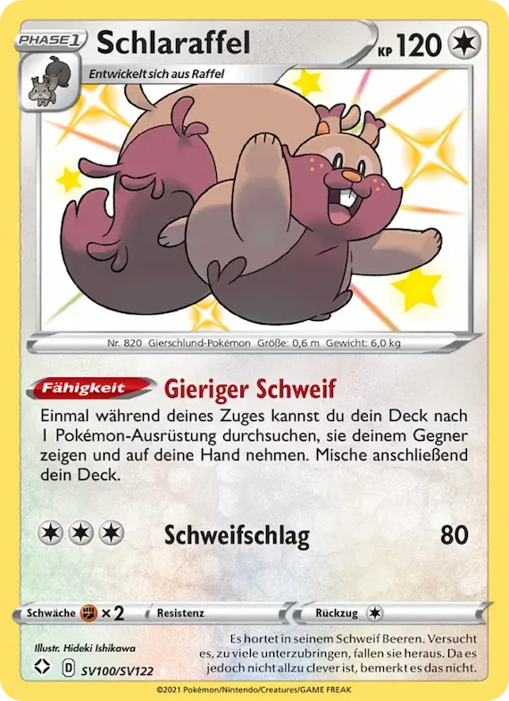 Schlaraffel SV100 – Glänzendes Schicksal Glitzer-Tresor