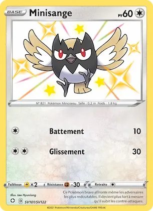Minisange n° SV101 – Destinées Radieuses Coffre Étincelant