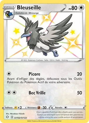 Bleuseille n° SV102 – Destinées Radieuses Coffre Étincelant