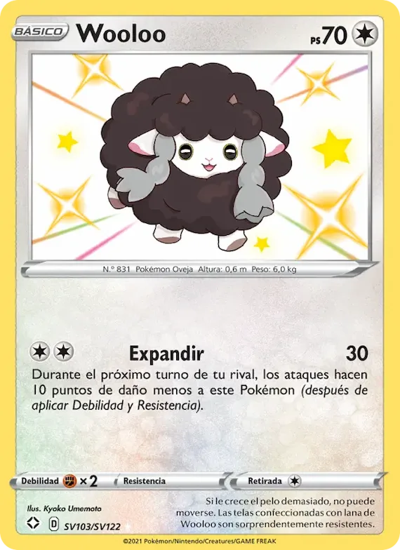 Wooloo SV103 – Destinos Brillantes Tesoro Brillante