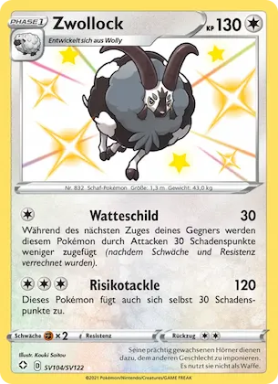Zwollock Nr. SV104 – Glänzendes Schicksal Glitzer-Tresor