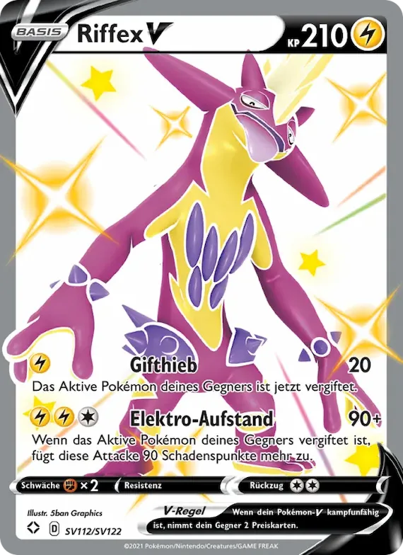 Riffex V SV112 – Glänzendes Schicksal Glitzer-Tresor