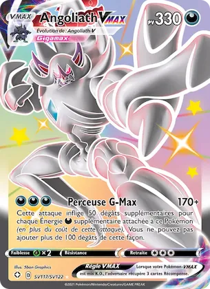 Angoliath VMAX SV117 – Destinées Radieuses Coffre Étincelant