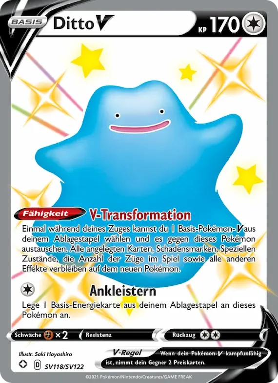 Ditto V SV118 – Glänzendes Schicksal Glitzer-Tresor