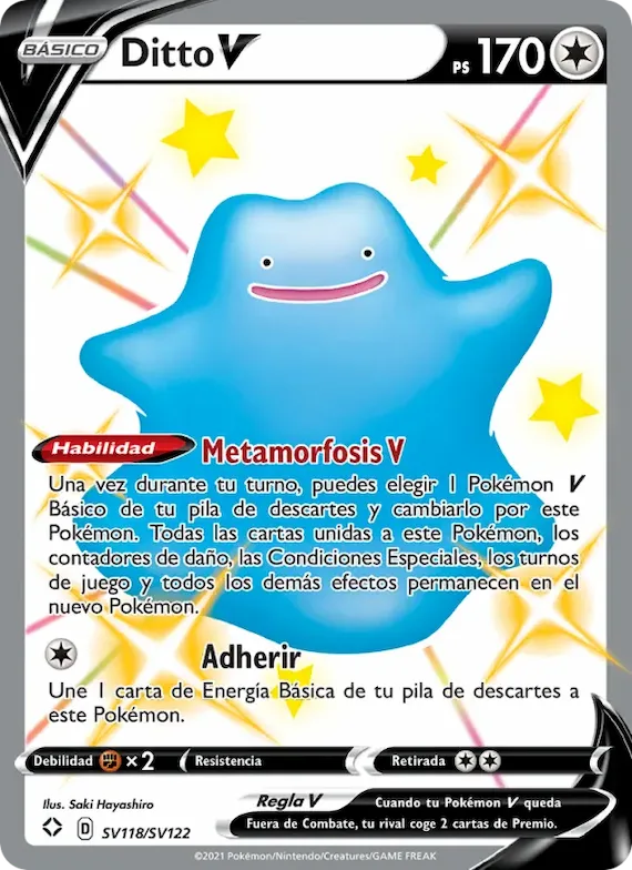 Ditto V SV118 – Destinos Brillantes Tesoro Brillante