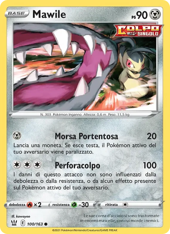Mawile 100 – Stili di Lotta