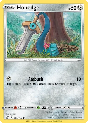 Honedge #105 – Battle Styles