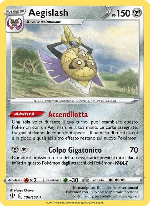 Aegislash 108 – Stili di Lotta