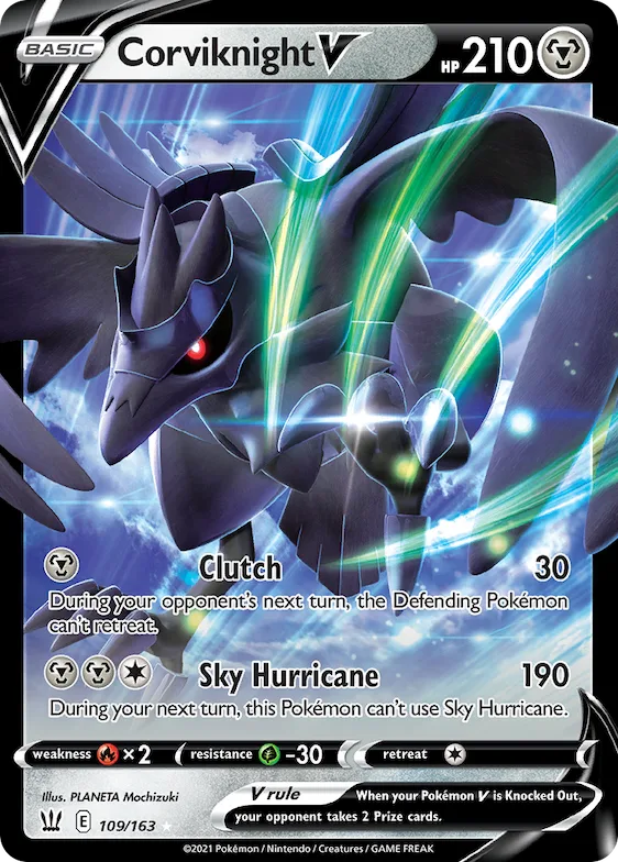 Corviknight V #109 – Battle Styles