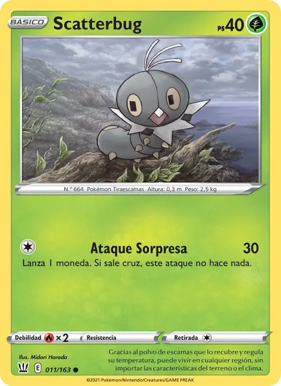 Scatterbug 11 – Estilos de Combate