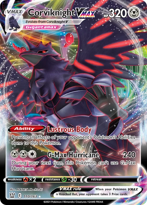 Corviknight VMAX #110 – Battle Styles