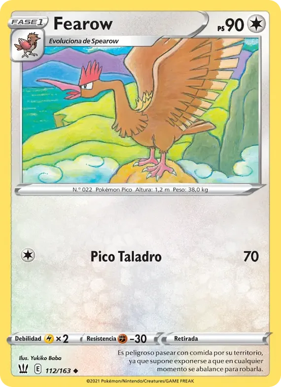 Fearow 112 – Estilos de Combate