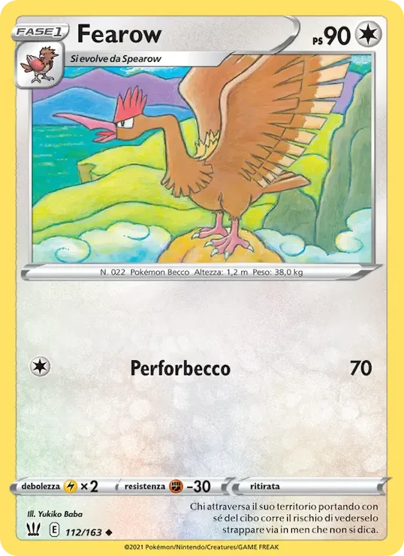 Fearow 112 – Stili di Lotta