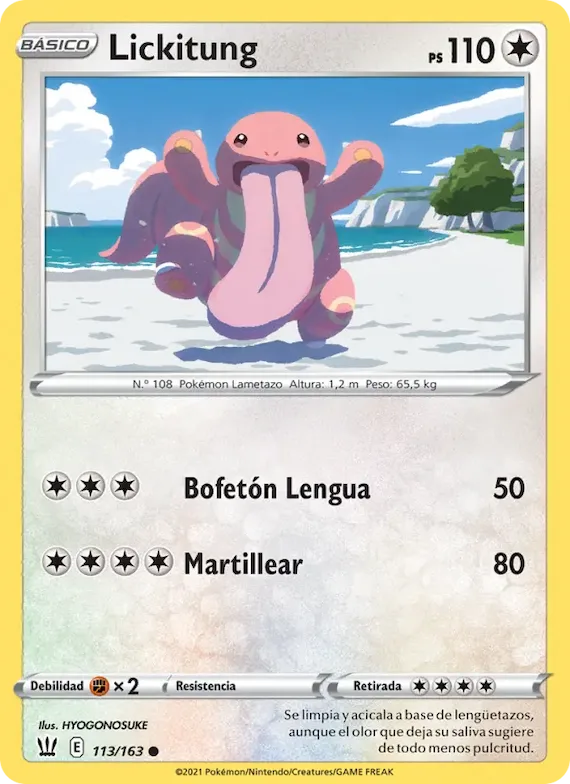 Lickitung 113 – Estilos de Combate