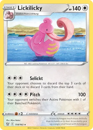 Lickilicky #114 – Battle Styles