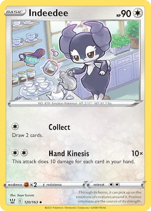 Indeedee #120 – Battle Styles
