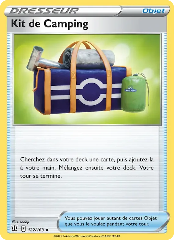 Kit de Camping 122 – Styles de combat