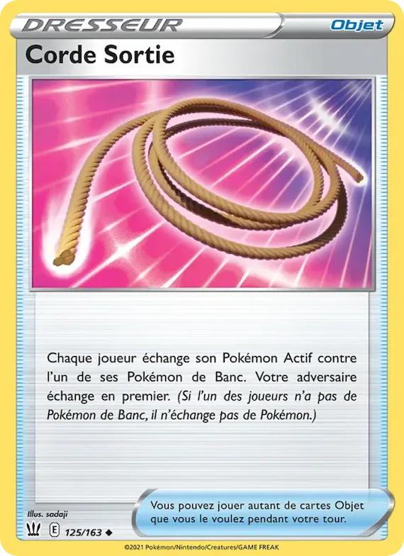 Corde Sortie 125 – Styles de combat
