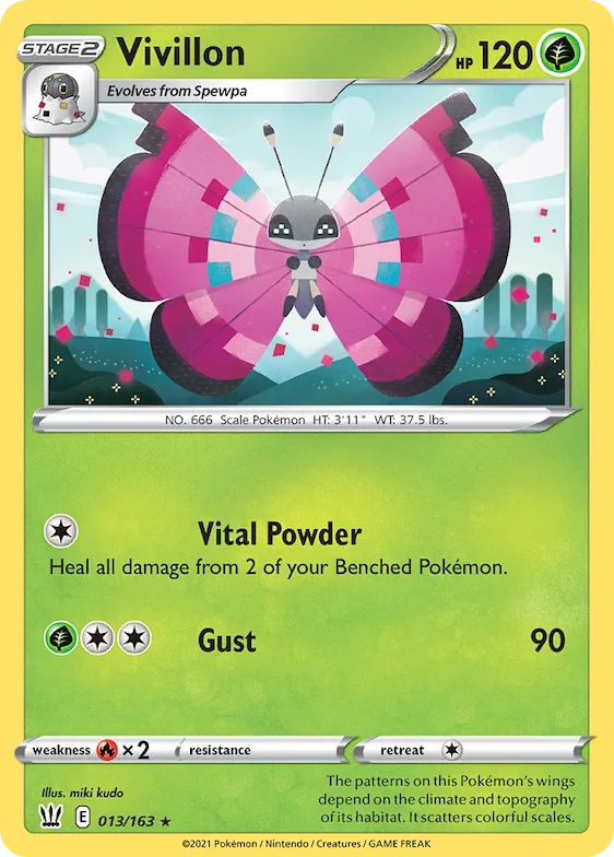 Vivillon 13 – Estilos de Batalha