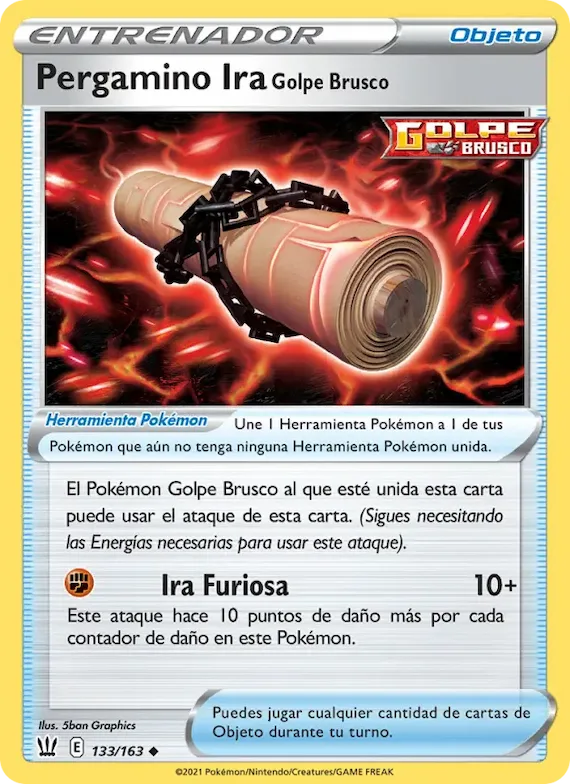 Pergamino Ira Golpe Brusco 133 – Estilos de Combate