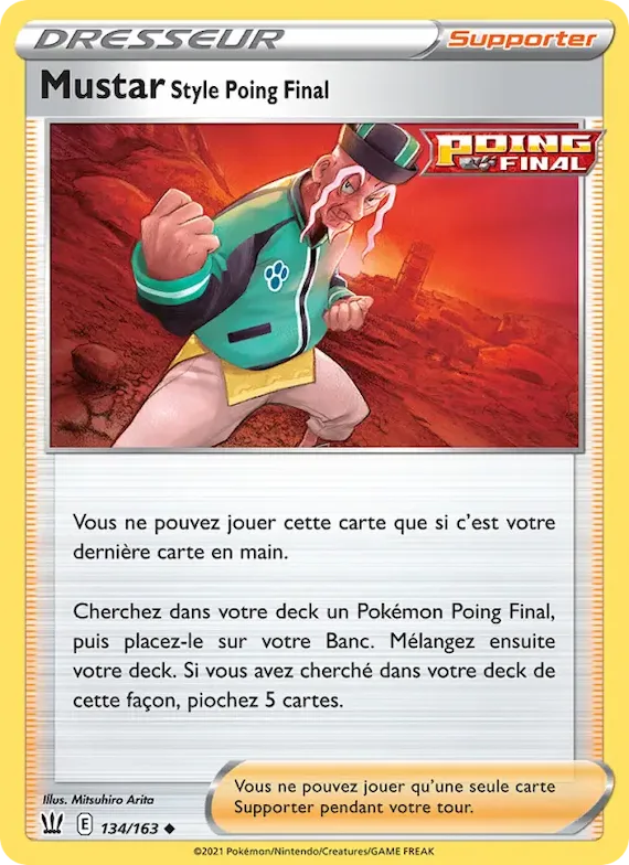 Mustar Style Poing Final 134 – Styles de combat