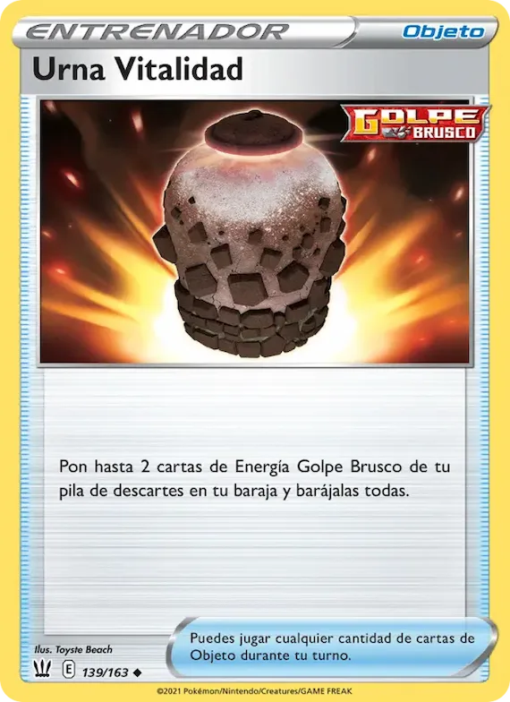 Urna Vitalidad 139 – Estilos de Combate