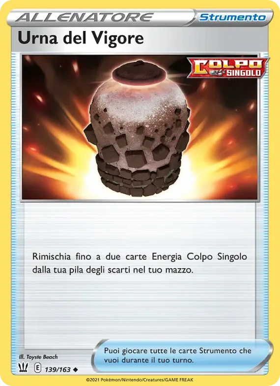 Urna del Vigore 139 – Stili di Lotta