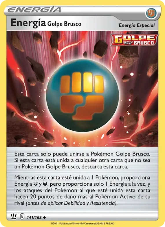 Energía Golpe Brusco 141 – Estilos de Combate