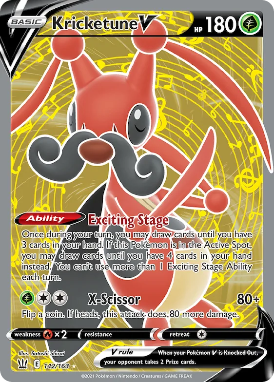 Kricketune V #142 – Battle Styles