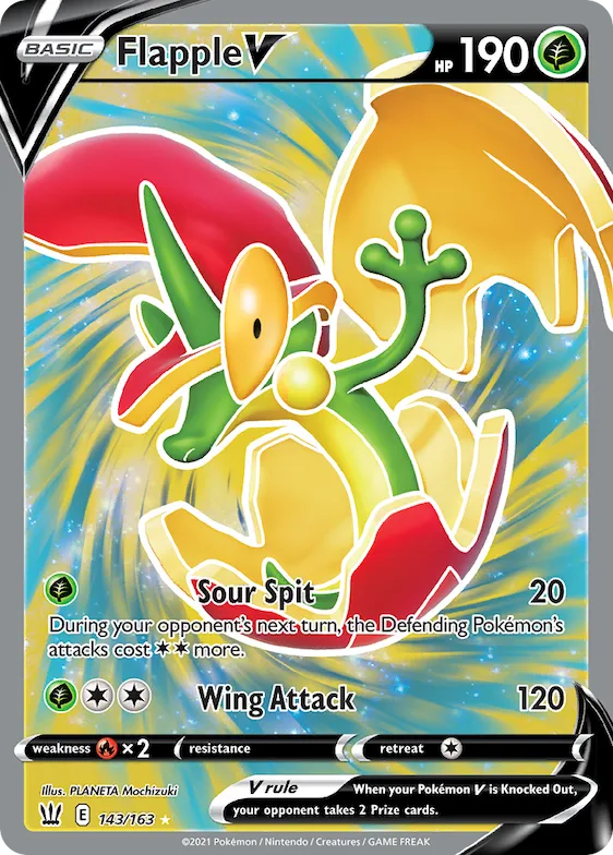 Flapple V #143 – Battle Styles