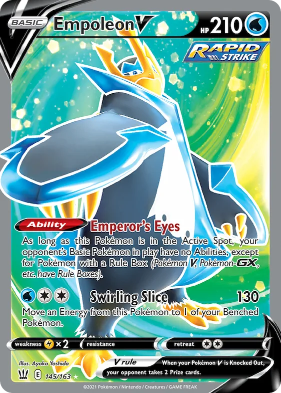 Empoleon V #145 – Battle Styles