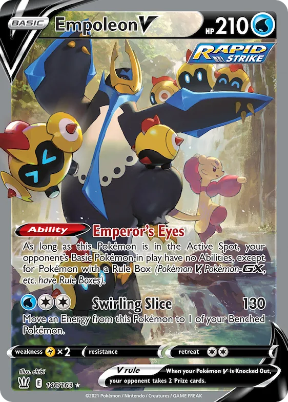 Empoleon V #146 – Battle Styles