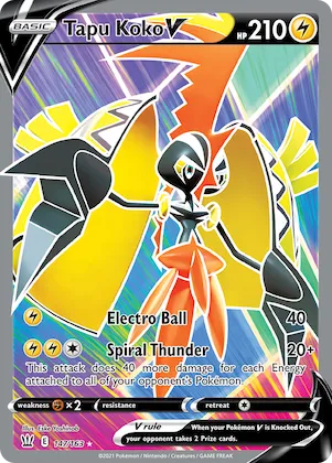 Tapu Koko V #147 – Battle Styles