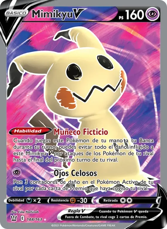 Mimikyu V 148 – Estilos de Combate